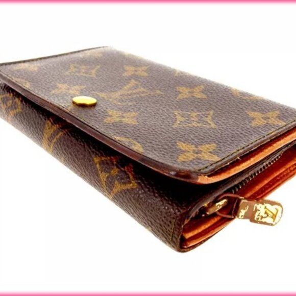 Louis Vuitton Wallet Purse Monogram Brown Woman Authentic - Picture 8 of 8
